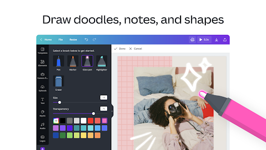 Canva as a graphic design tool for small companies